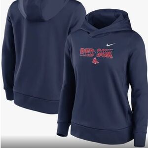 NWOT Nike dri fit Boston Redsox hooded sweatshirt